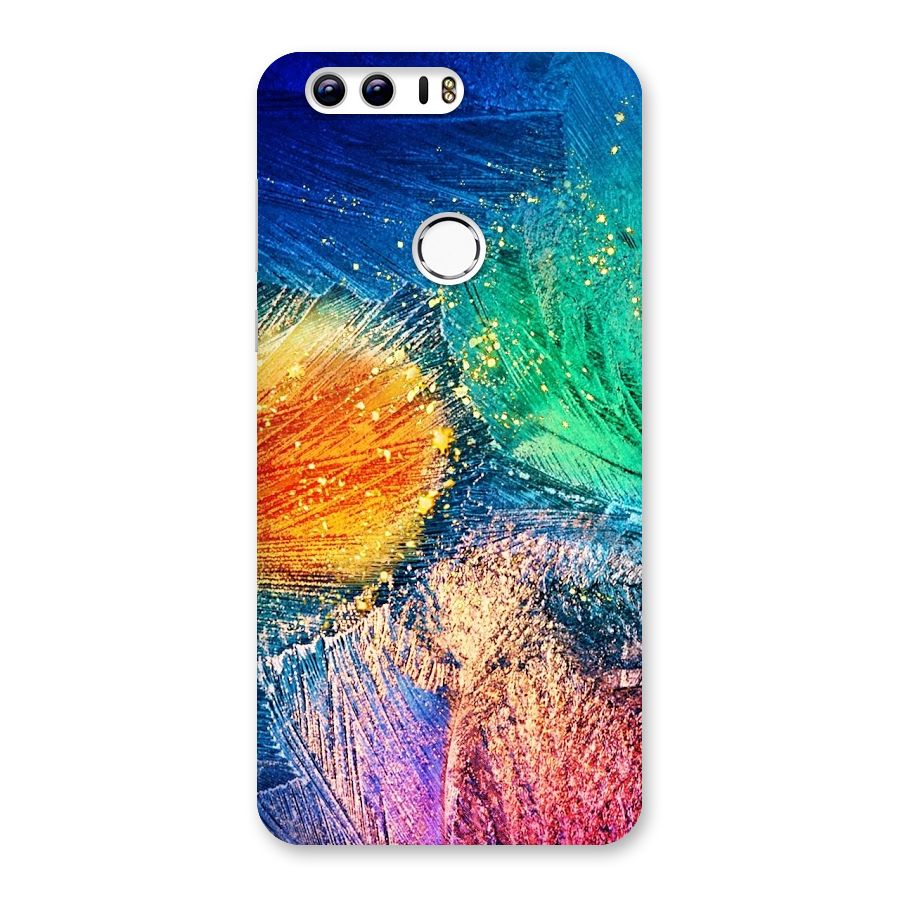 Colorful Leafs Vibrant Back Case for Honor 8