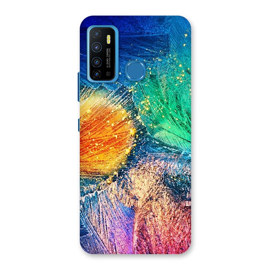 Colorful Leafs Vibrant Back Case for Infinix Hot 9