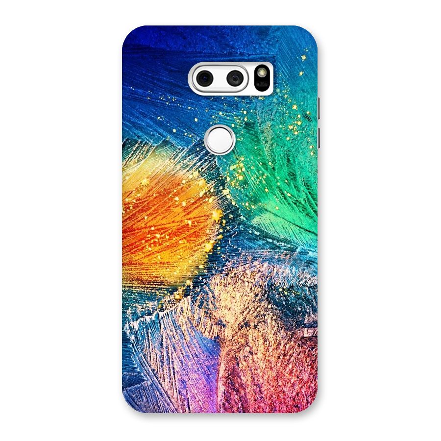 Colorful Leafs Vibrant Back Case for LG V30