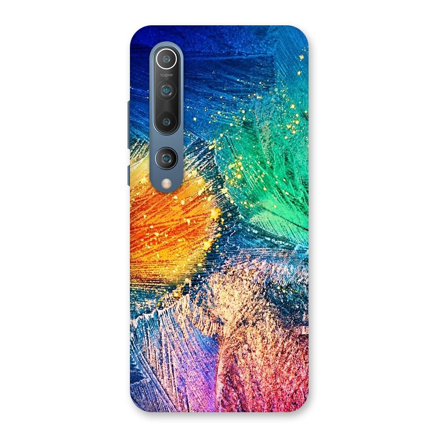 Colorful Leafs Vibrant Back Case for Mi 10