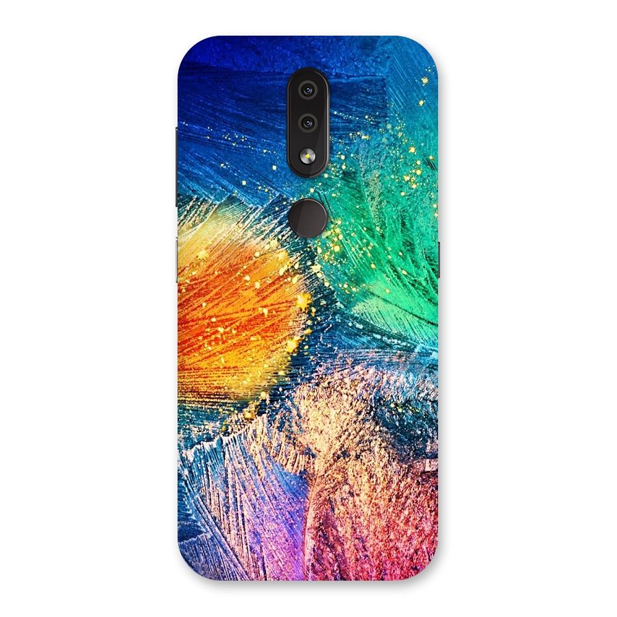 Colorful Leafs Vibrant Back Case for Nokia 4.2