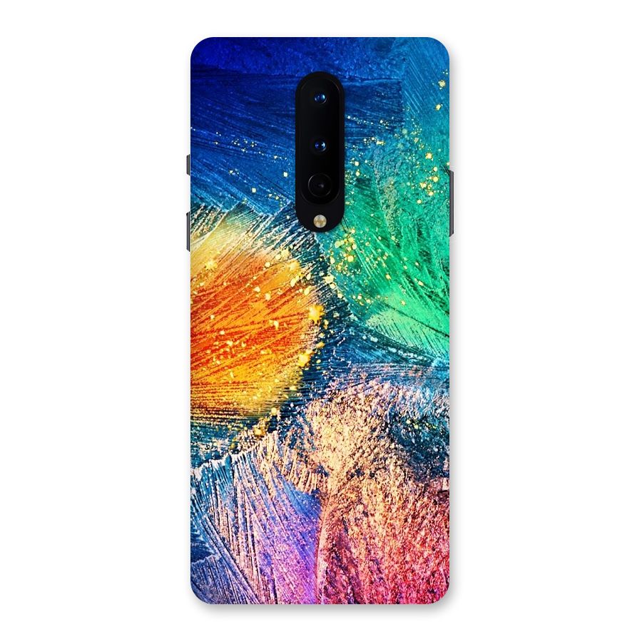 Colorful Leafs Vibrant Back Case for OnePlus 8