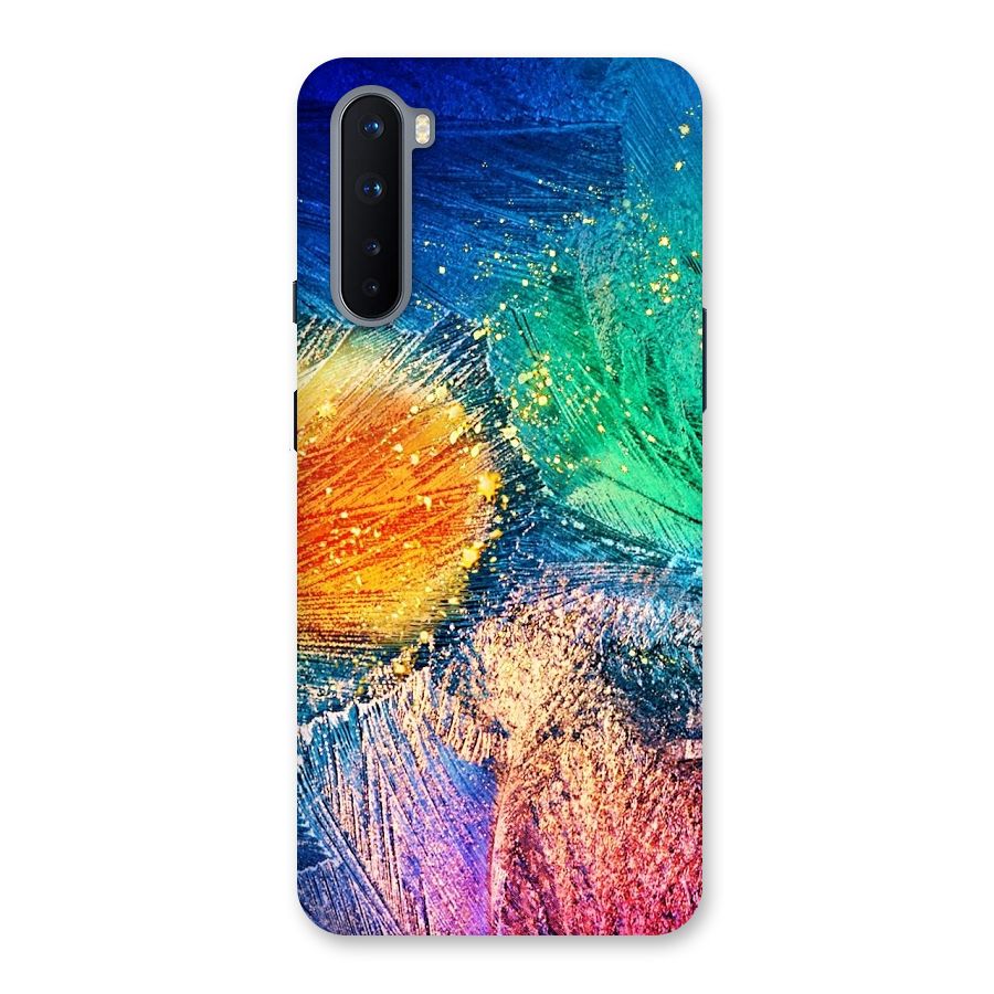 Colorful Leafs Vibrant Back Case for OnePlus Nord