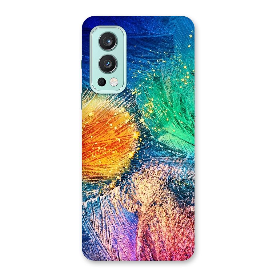 Colorful Leafs Vibrant Back Case for OnePlus Nord 2 5G