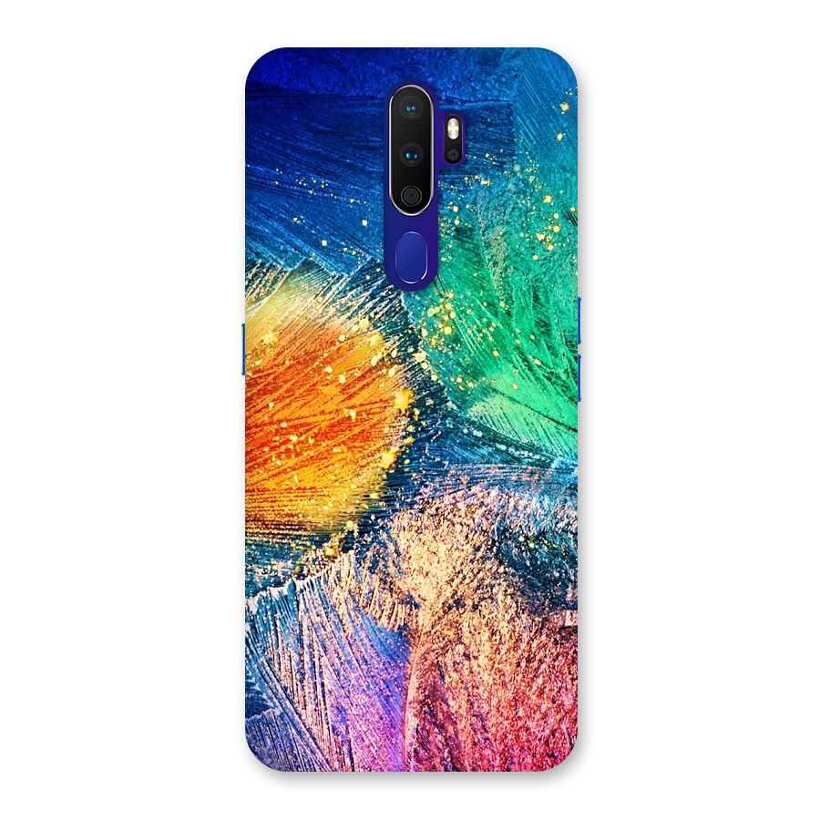 Colorful Leafs Vibrant Back Case for Oppo A9 (2020)