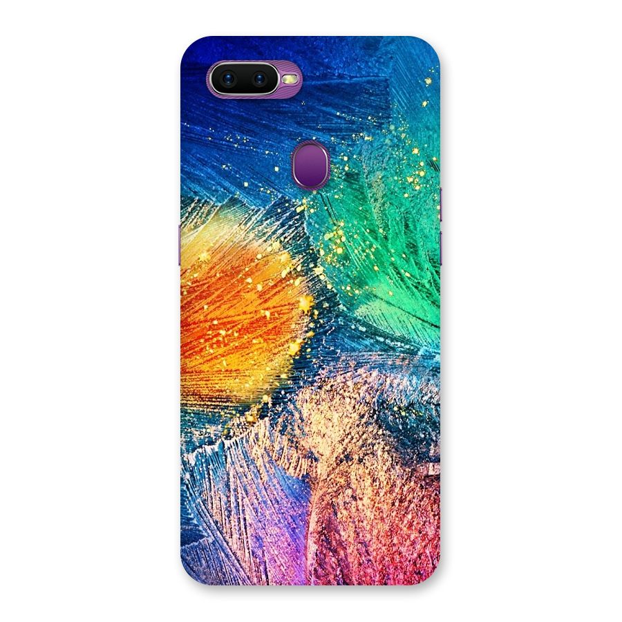 Colorful Leafs Vibrant Back Case for Oppo F9