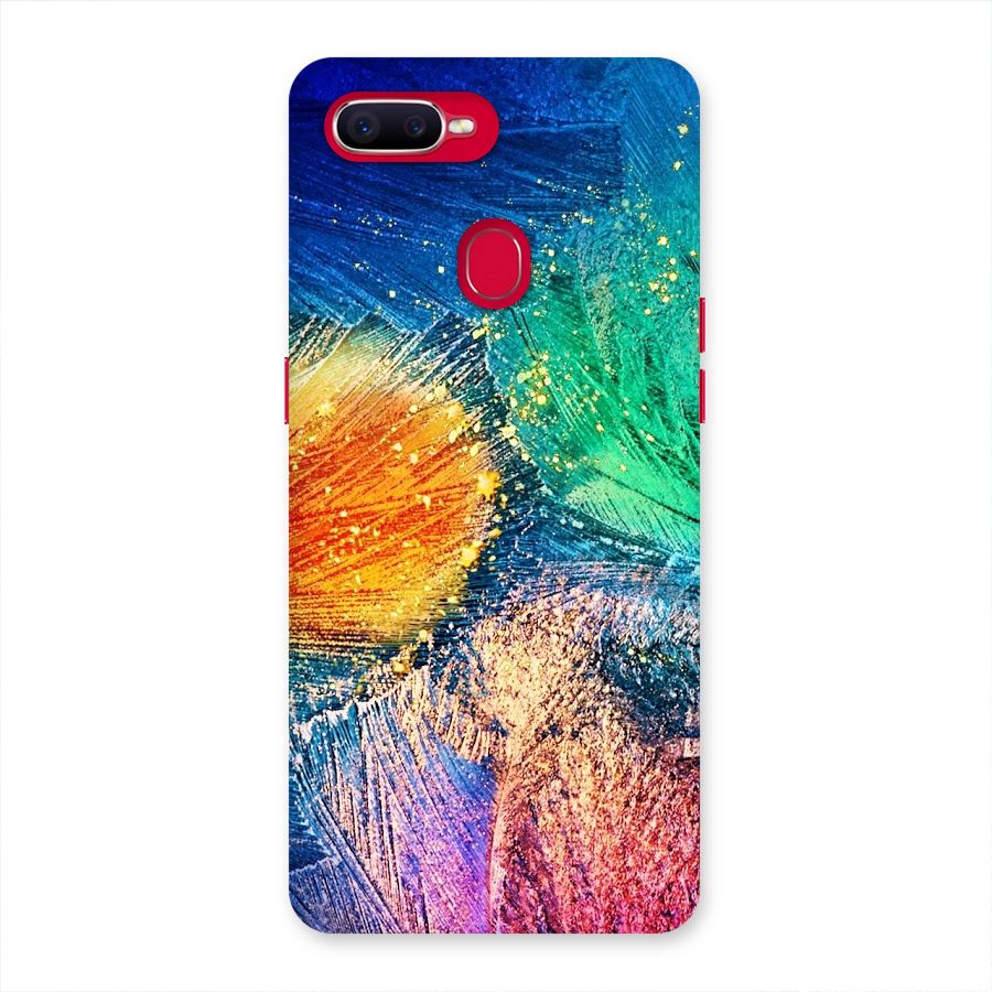 Colorful Leafs Vibrant Back Case for Oppo F9 Pro