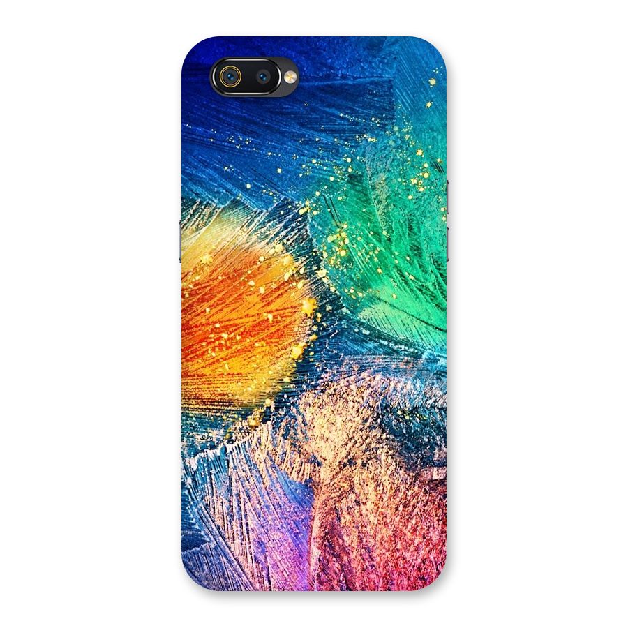 Colorful Leafs Vibrant Back Case for Realme C2