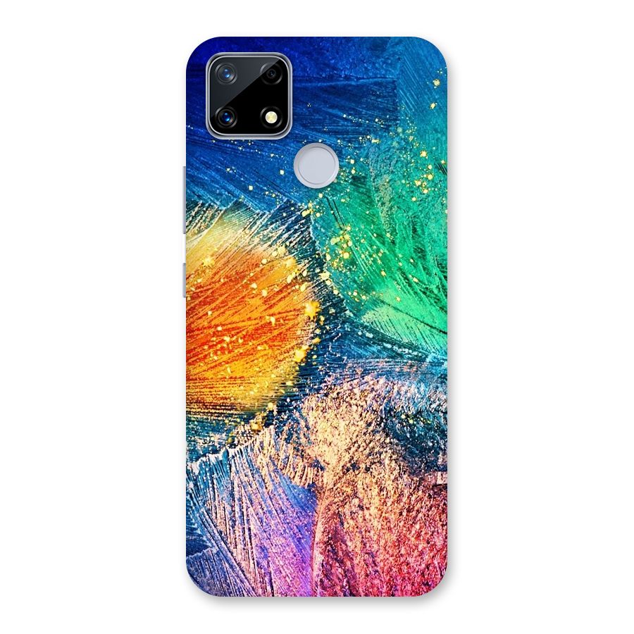 Colorful Leafs Vibrant Back Case for Realme Narzo 20