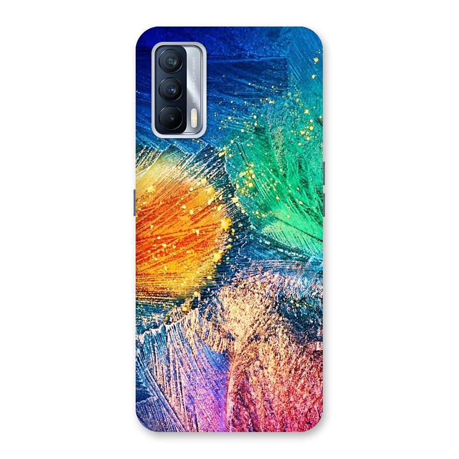 Colorful Leafs Vibrant Back Case for Realme X7