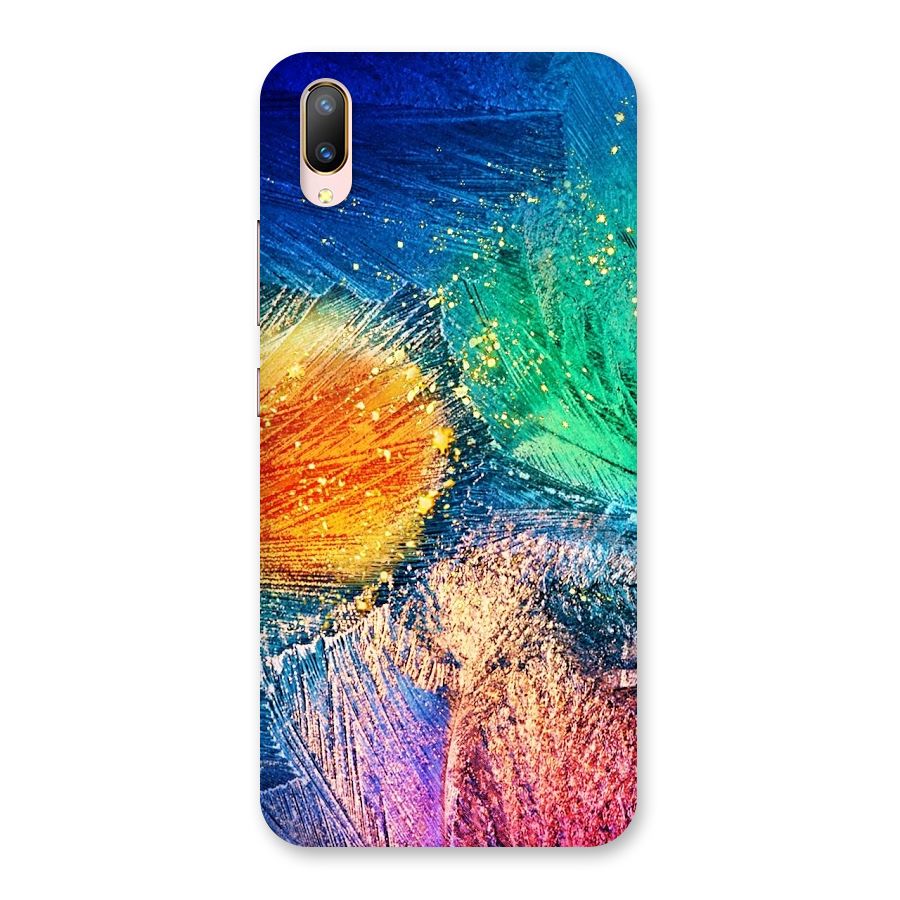 Colorful Leafs Vibrant Back Case for Vivo V11 Pro