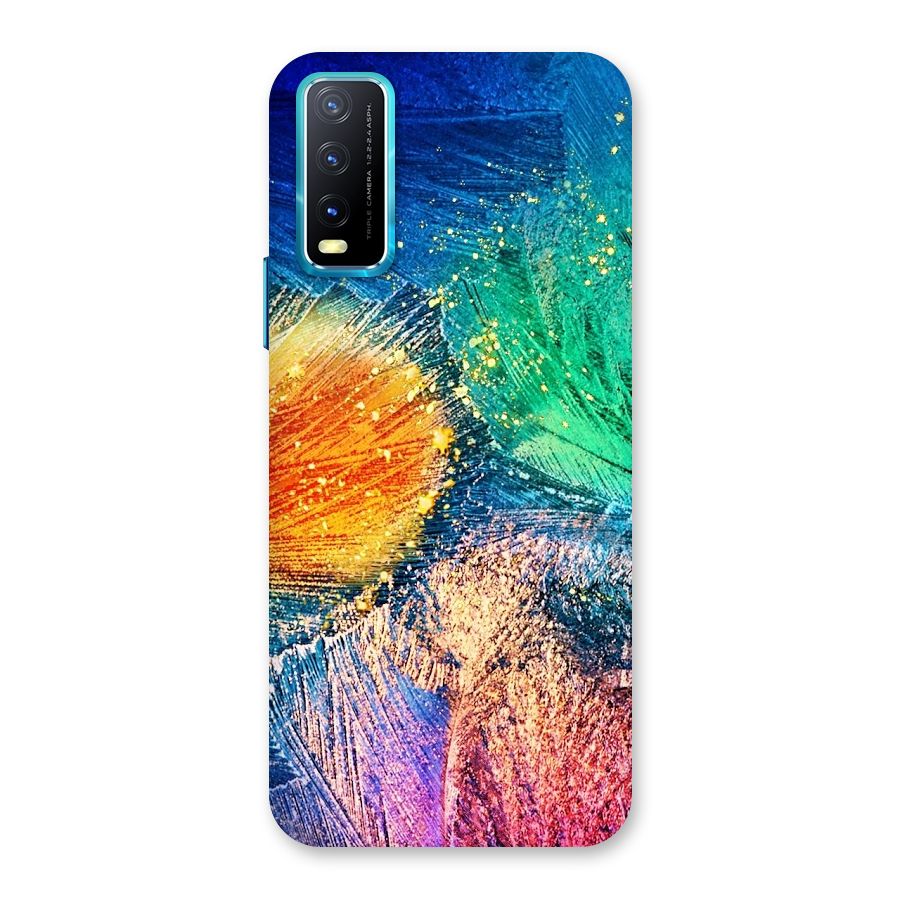 Colorful Leafs Vibrant Back Case for Vivo Y20