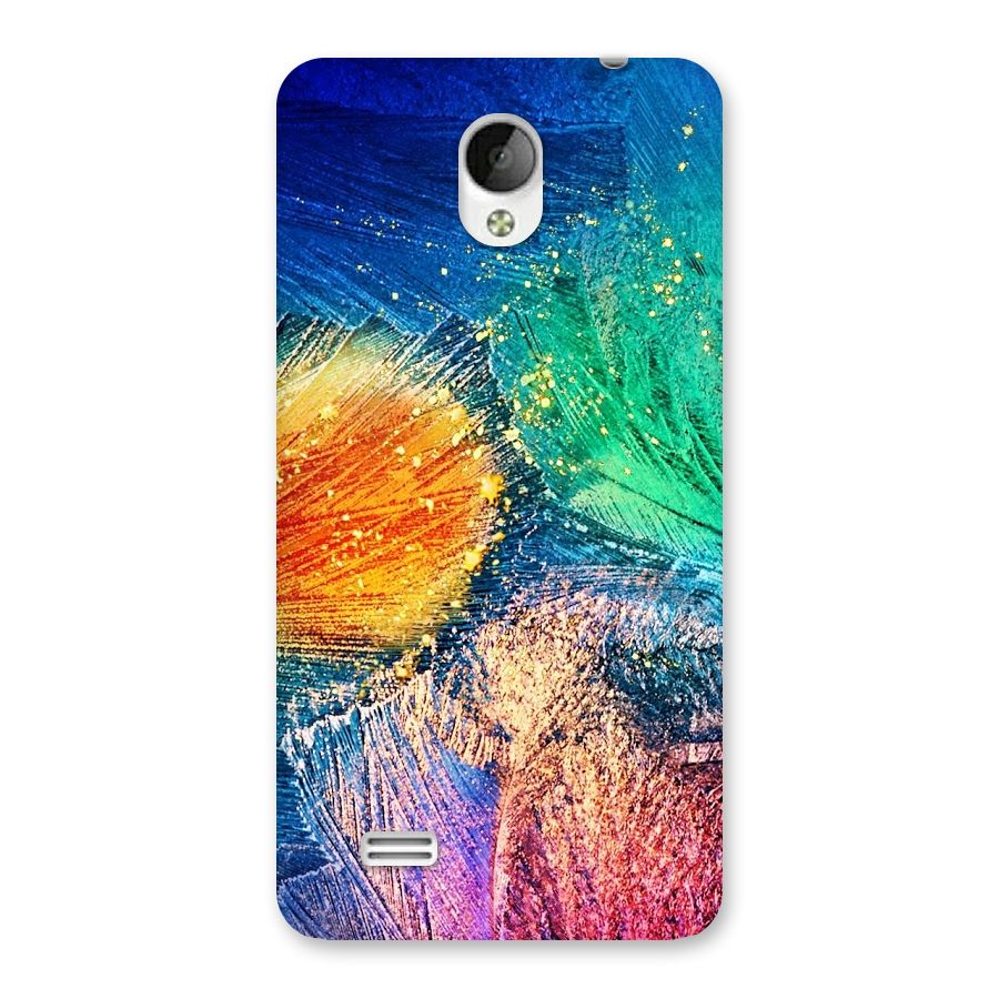 Colorful Leafs Vibrant Back Case for Vivo Y21