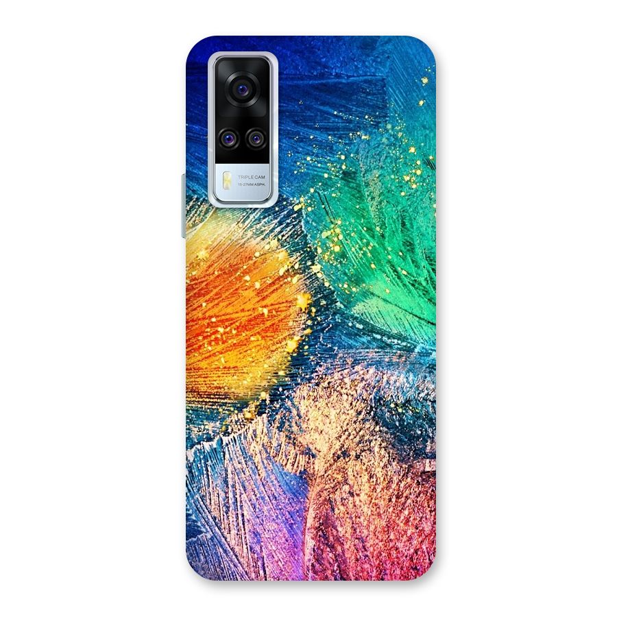 Colorful Leafs Vibrant Back Case for Vivo Y31