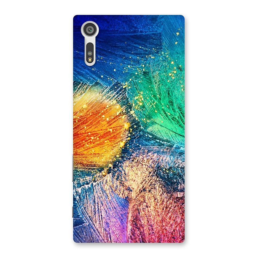 Colorful Leafs Vibrant Back Case for Xperia XZ