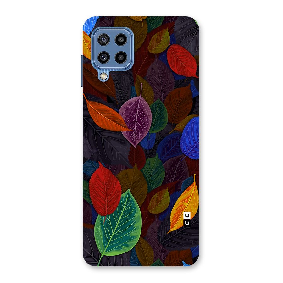 Colorful Leaves Pattern Back Case for Galaxy M32