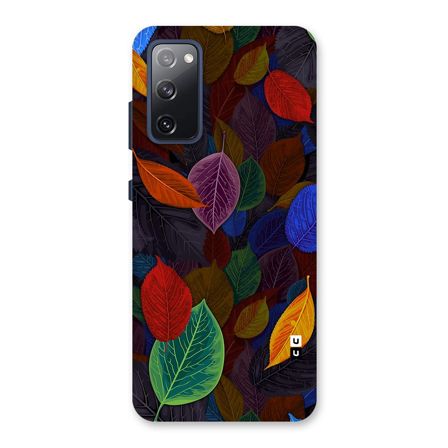 Colorful Leaves Pattern Back Case for Galaxy S20 FE