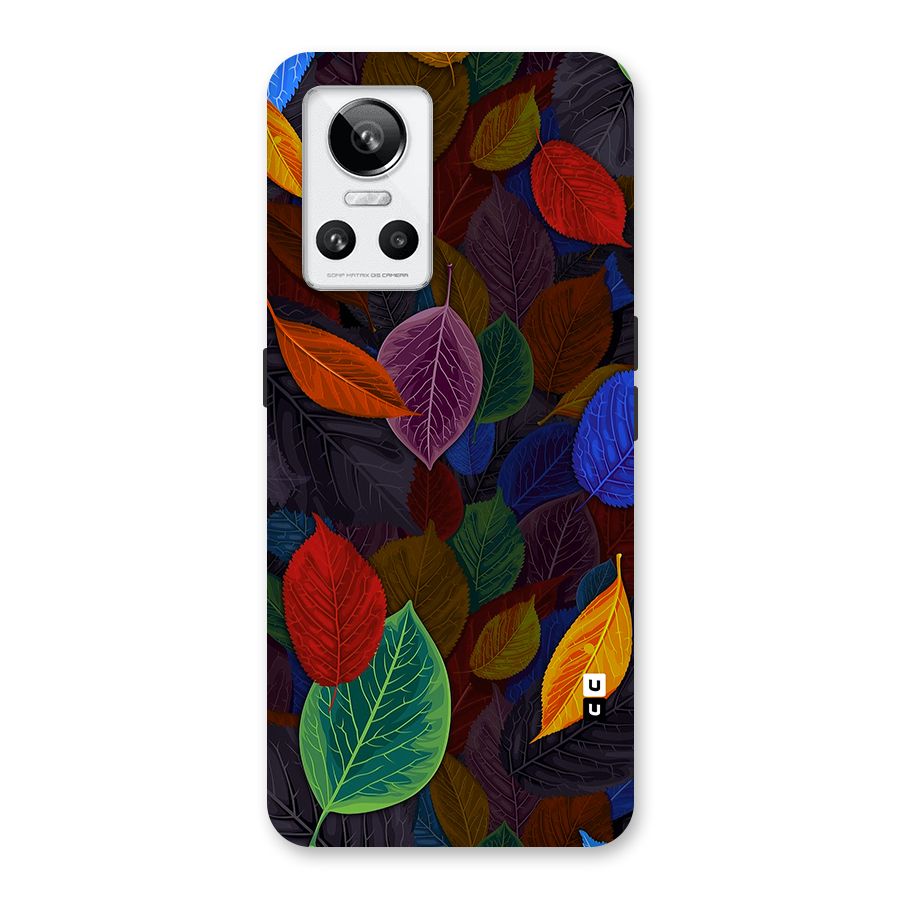 Colorful Leaves Pattern Back Case for Realme GT Neo 3
