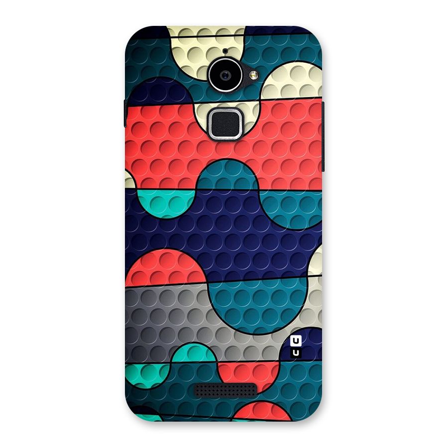 Colorful Puzzle Design Back Case for Coolpad Note 3 Lite