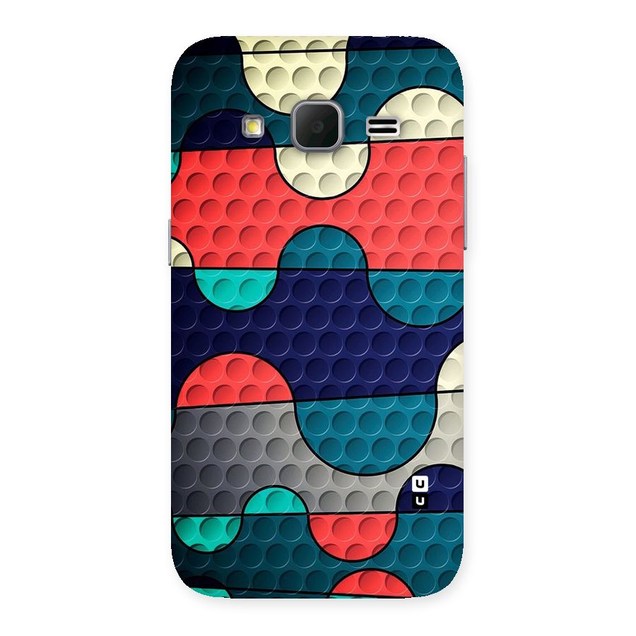 Colorful Puzzle Design Back Case for Galaxy Core Prime