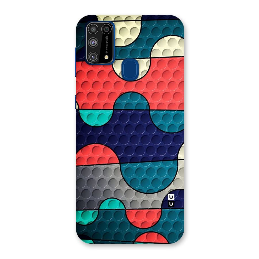 Colorful Puzzle Design Back Case for Galaxy M31