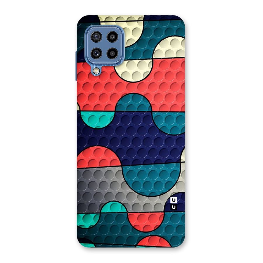 Colorful Puzzle Design Back Case for Galaxy M32