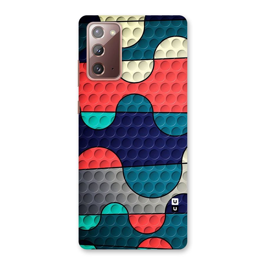 Colorful Puzzle Design Back Case for Galaxy Note 20