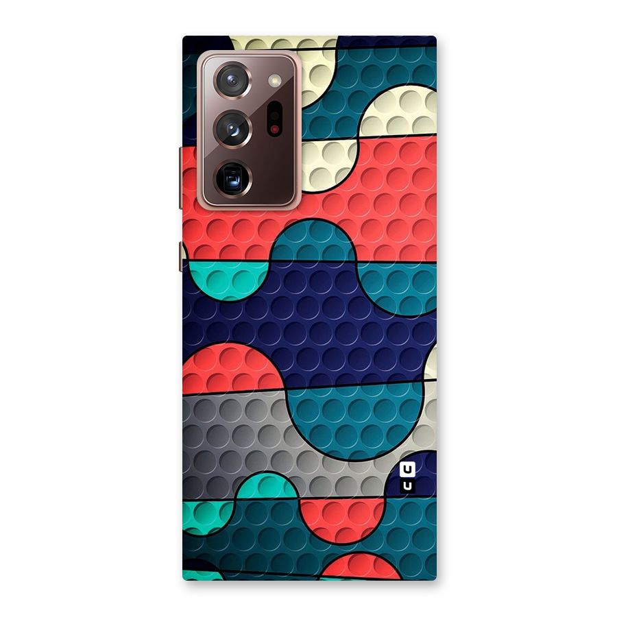 Colorful Puzzle Design Back Case for Galaxy Note 20 Ultra