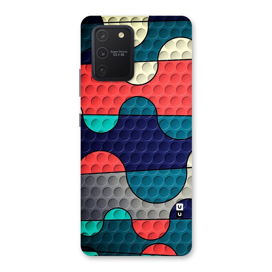 Colorful Puzzle Design Back Case for Galaxy S10 Lite
