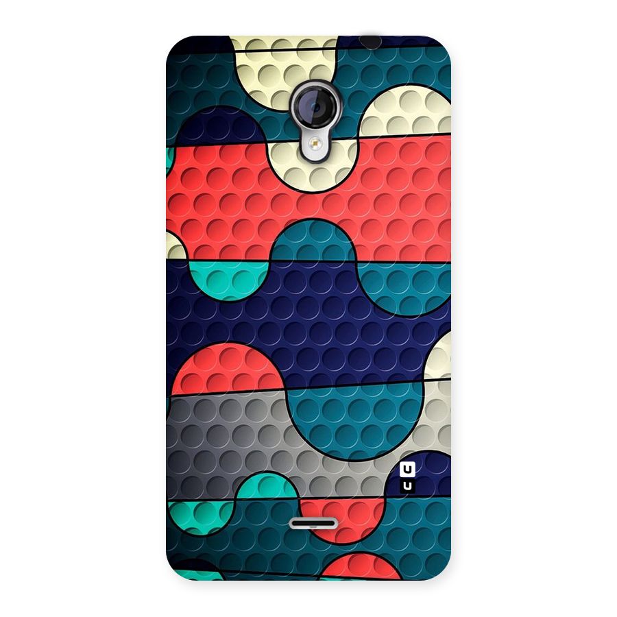 Colorful Puzzle Design Back Case for Micromax Unite 2 A106