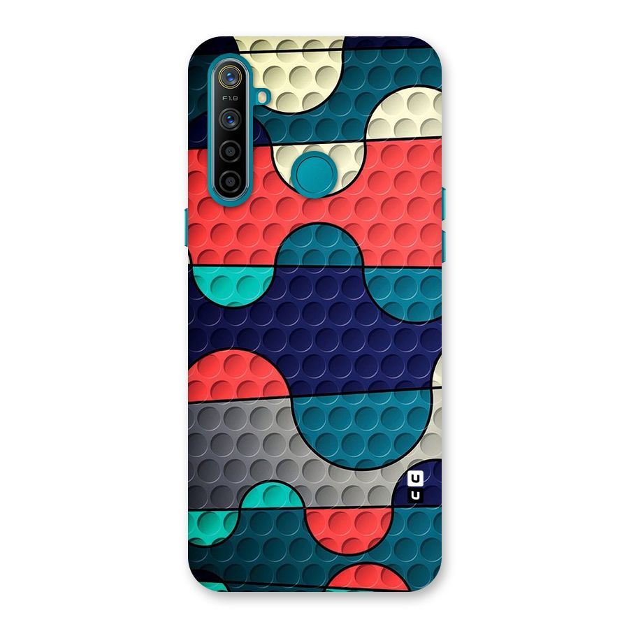 Colorful Puzzle Design Back Case for Realme 5i