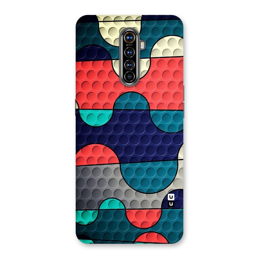 Colorful Puzzle Design Back Case for Realme X2 Pro