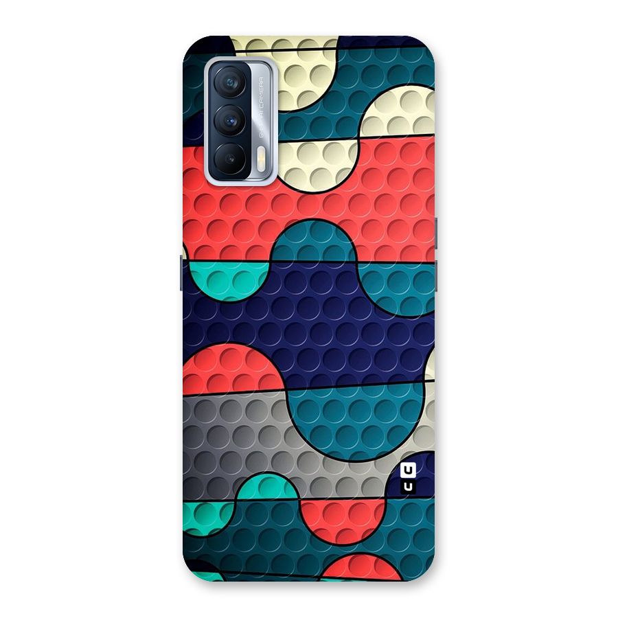 Colorful Puzzle Design Back Case for Realme X7