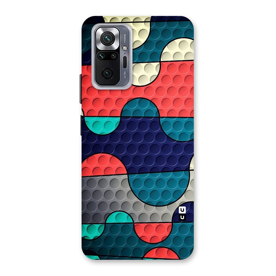 Colorful Puzzle Design Back Case for Redmi Note 10 Pro Max