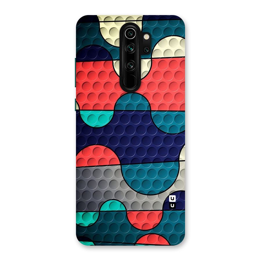 Colorful Puzzle Design Back Case for Redmi Note 8 Pro