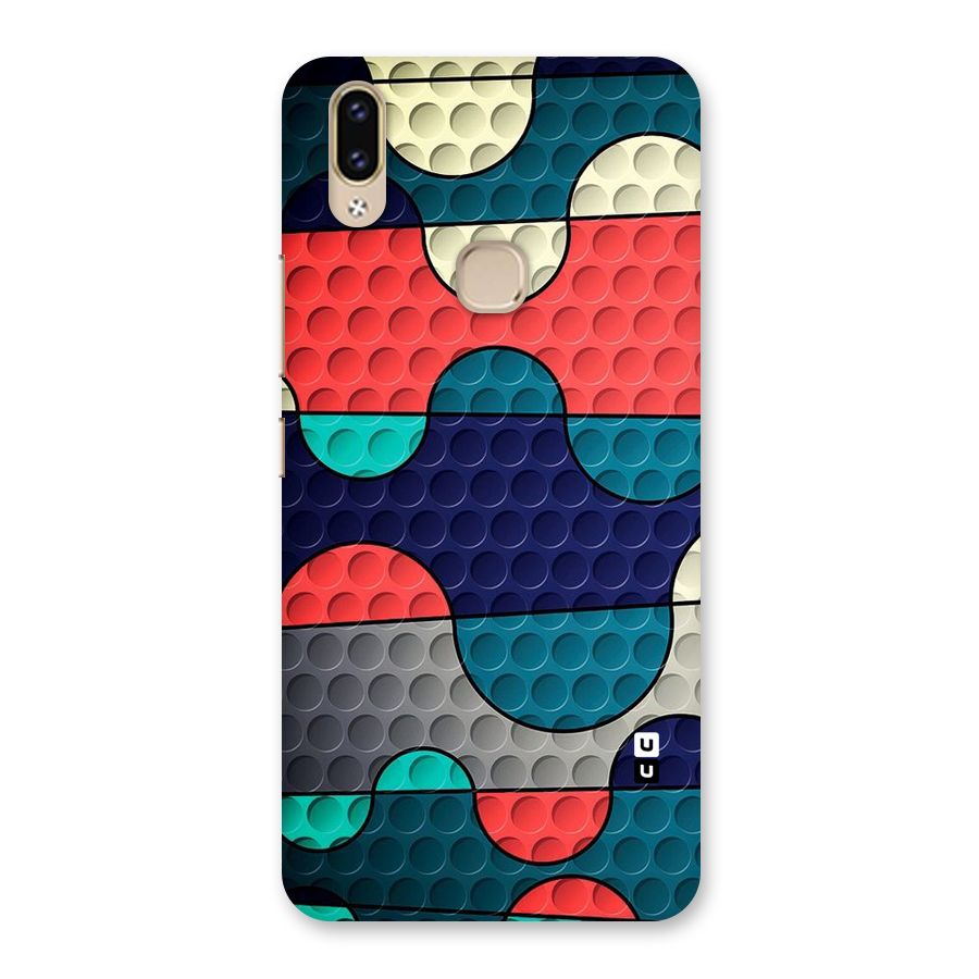 Colorful Puzzle Design Back Case for Vivo V9 Youth