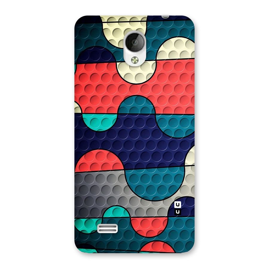 Colorful Puzzle Design Back Case for Vivo Y21