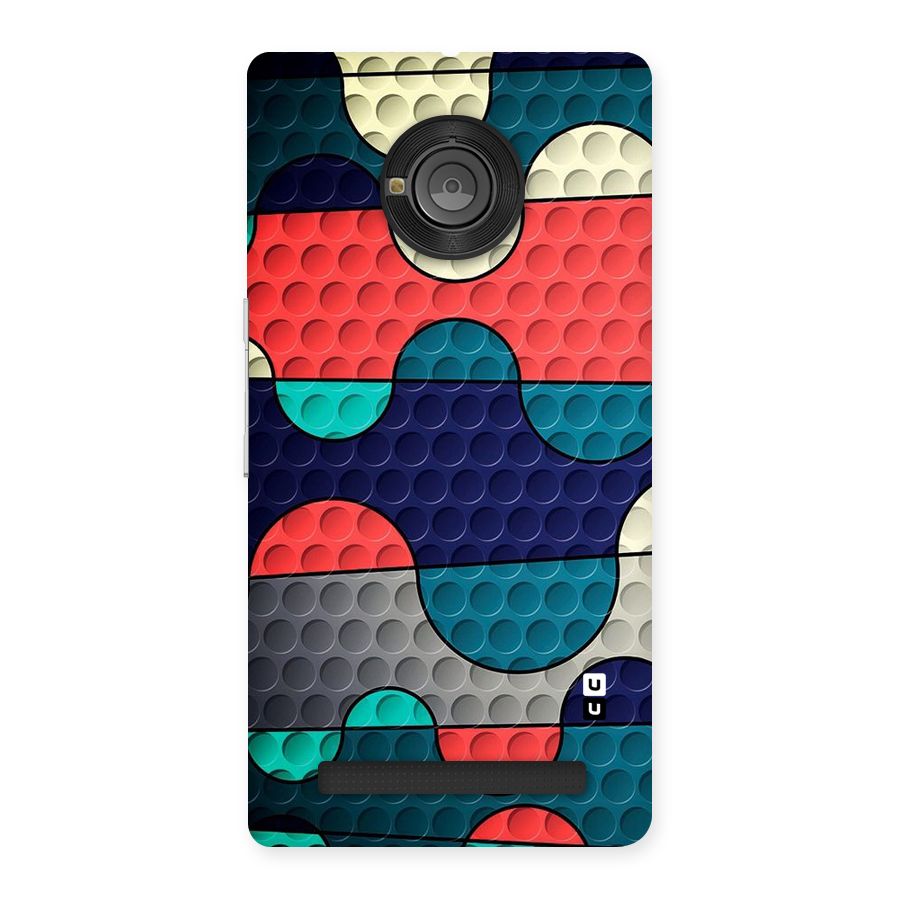Colorful Puzzle Design Back Case for Yu Yunique