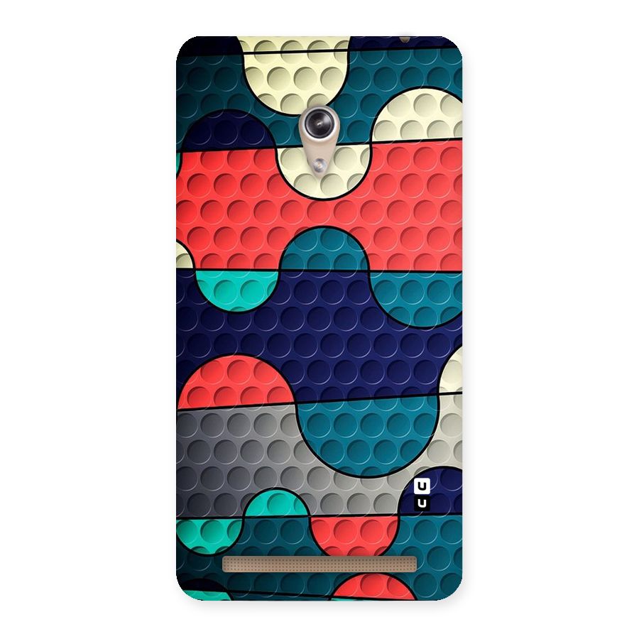 Colorful Puzzle Design Back Case for Zenfone 6