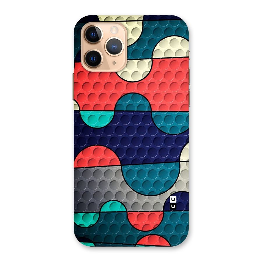 Colorful Puzzle Design Back Case for iPhone 11 Pro