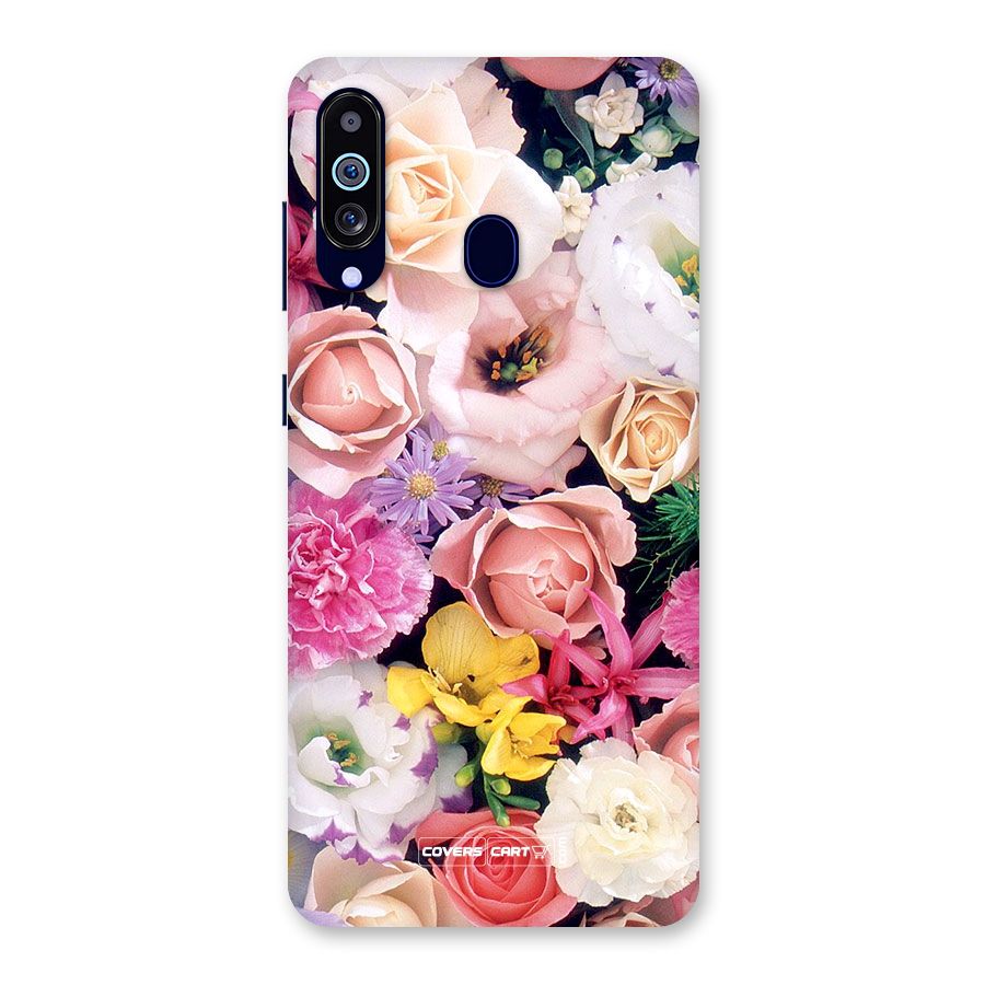 Colorful Roses Back Case for Galaxy A60