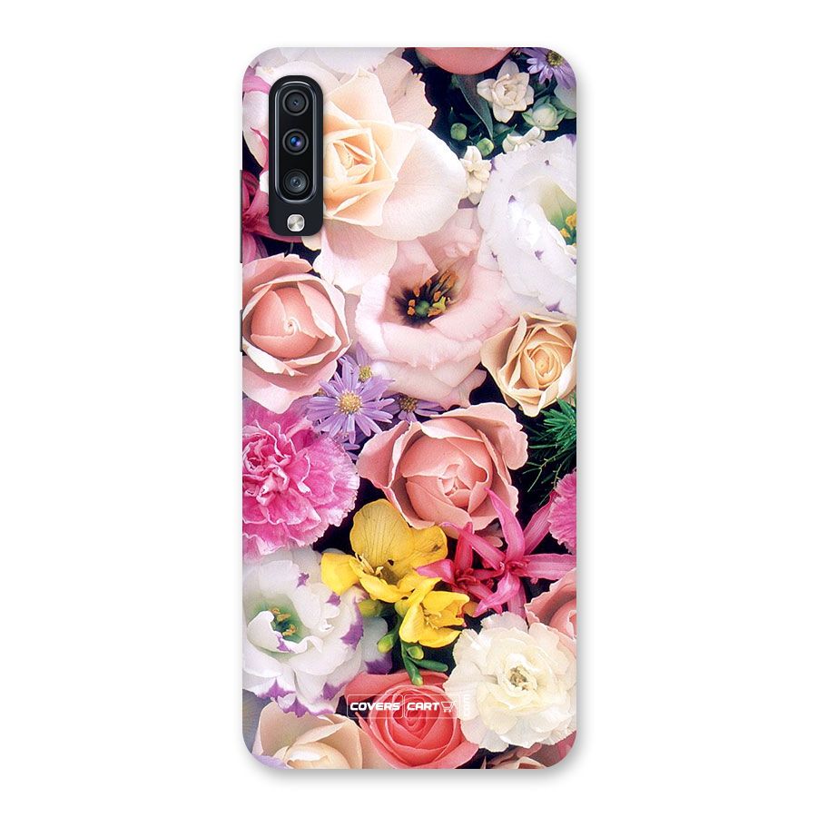 Colorful Roses Back Case for Galaxy A70