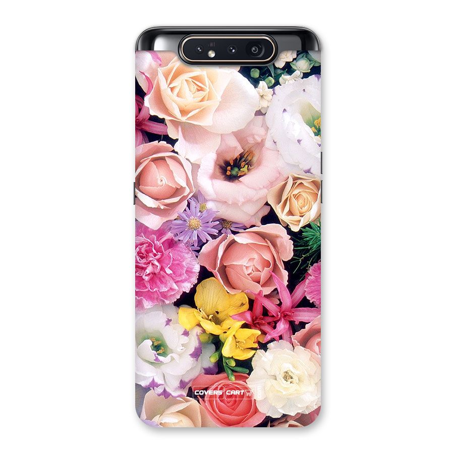 Colorful Roses Back Case for Galaxy A80