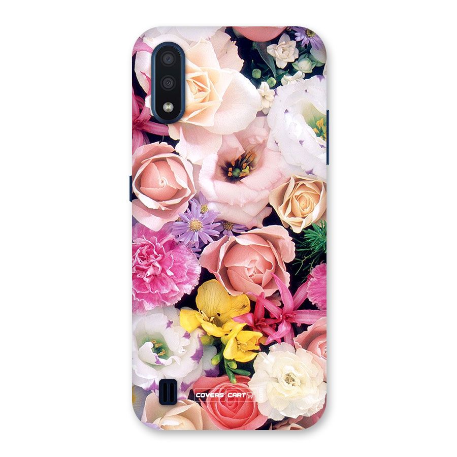 Colorful Roses Back Case for Galaxy M01