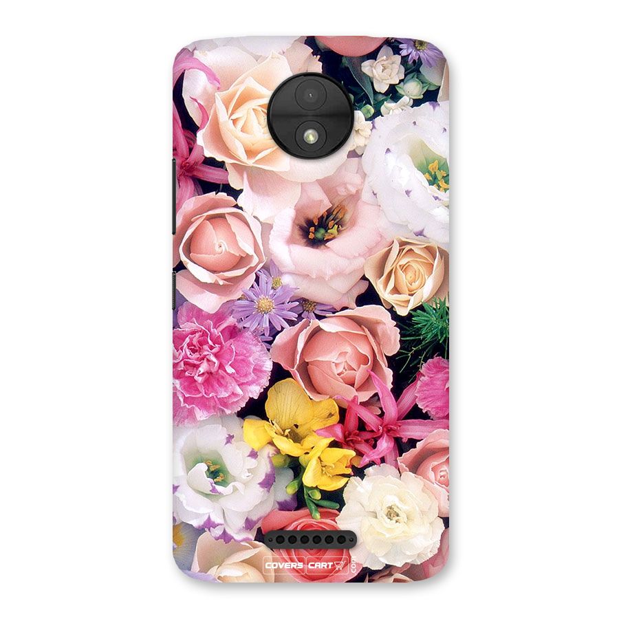 Colorful Roses Back Case for Moto C