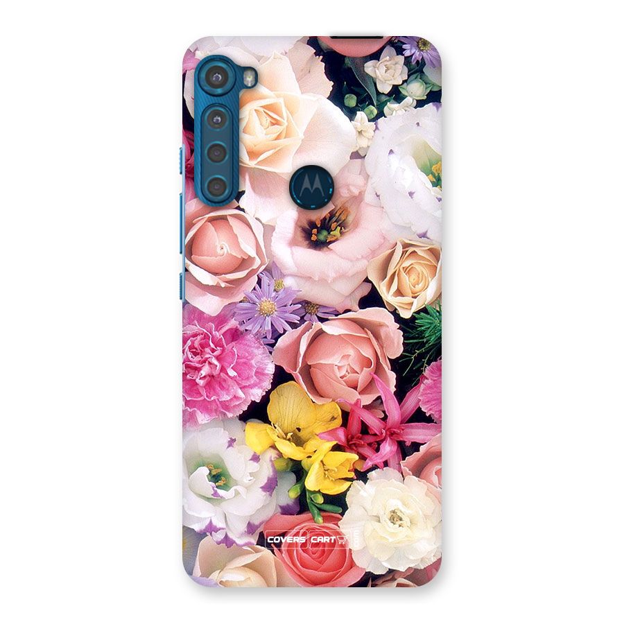Colorful Roses Back Case for Motorola One Fusion Plus