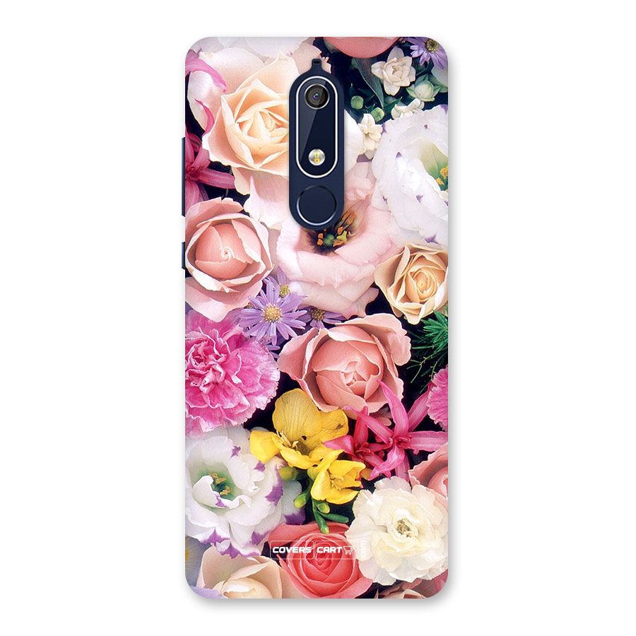 Colorful Roses Back Case for Nokia 5.1
