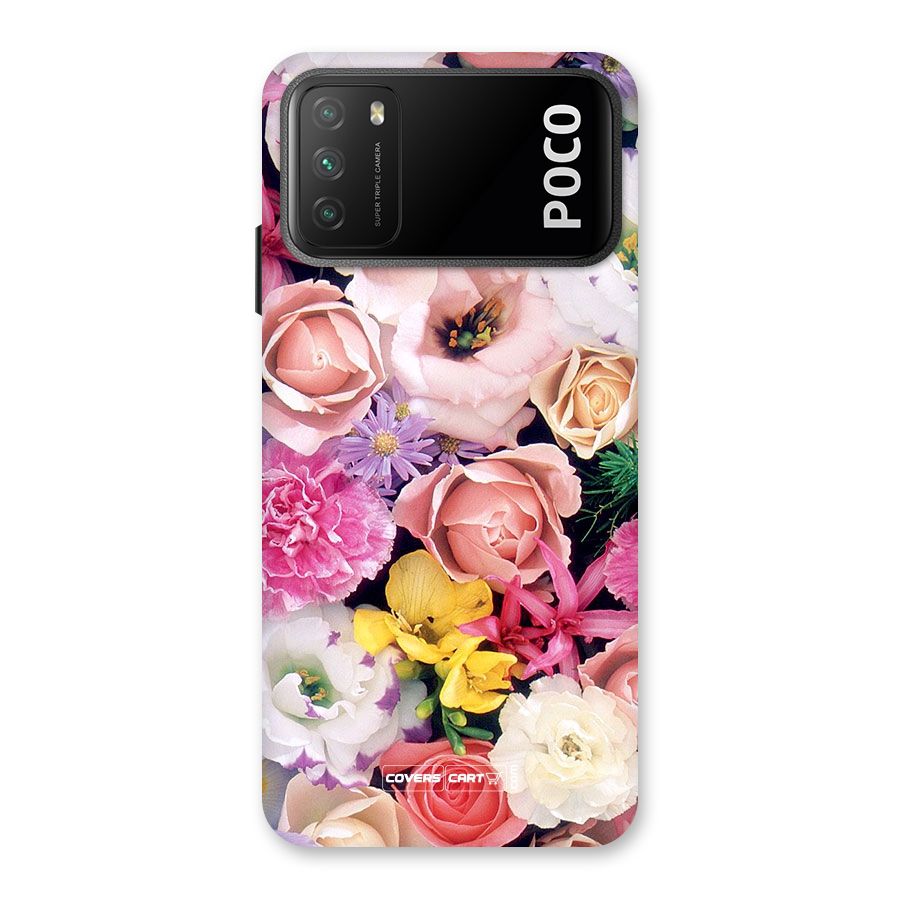 Colorful Roses Back Case for Poco M3
