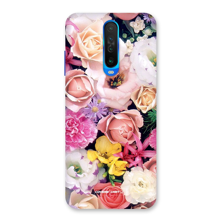 Colorful Roses Back Case for Poco X2