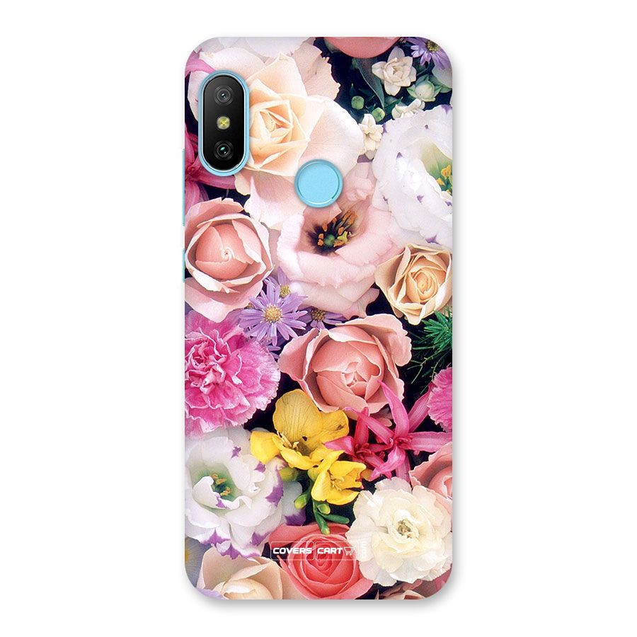 Colorful Roses Back Case for Redmi 6 Pro